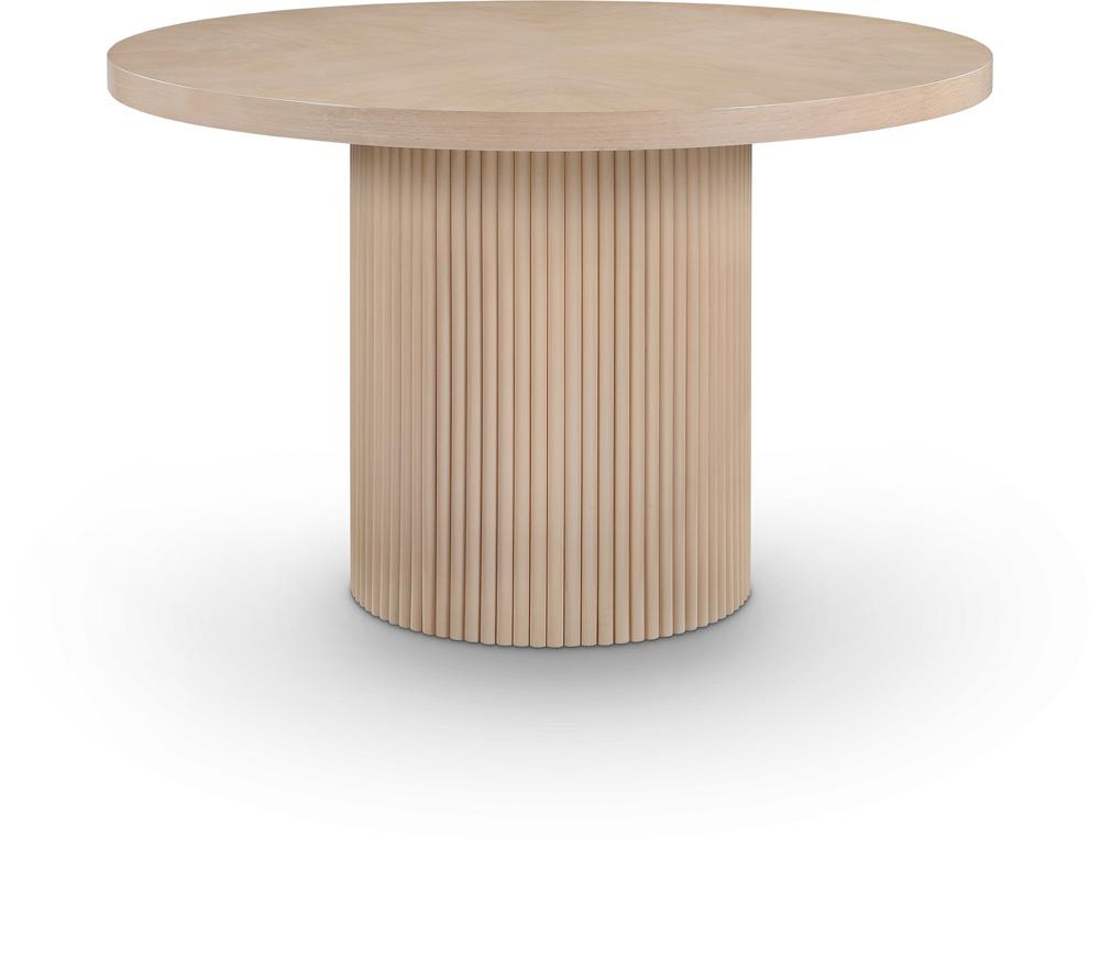 Meridian Furniture - Belinda Dining Table - 728Oak-T veiw 1