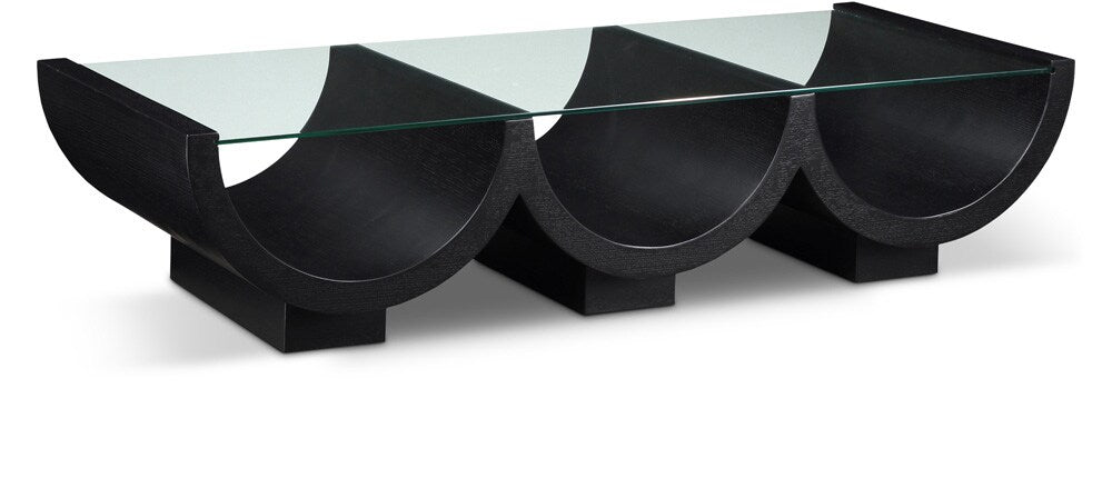 Meridian Furniture - Beverwil Black Coffee Table - 99023Black-CT veiw 1