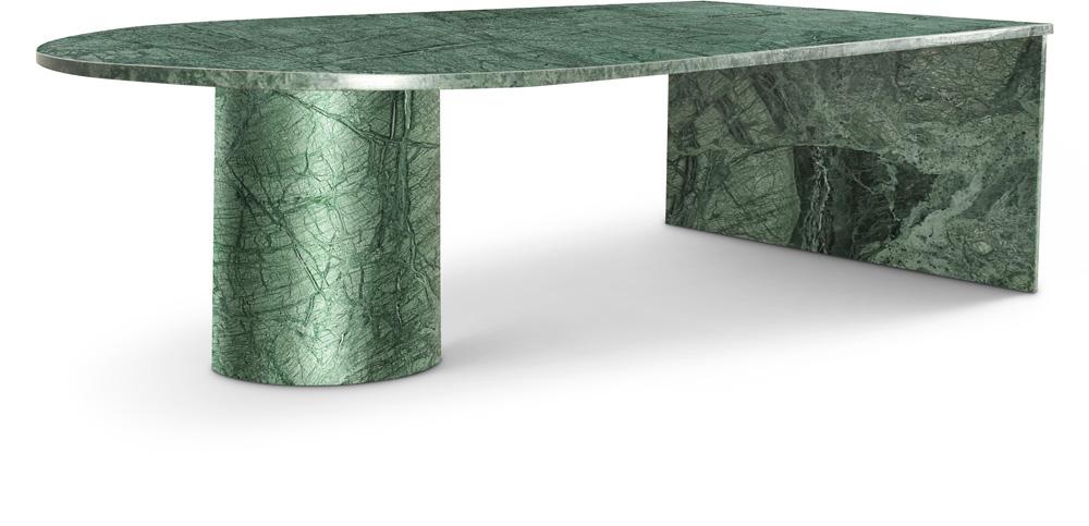 Meridian Furniture - Salerno Green Coffee Table - 263Green-CT veiw 1