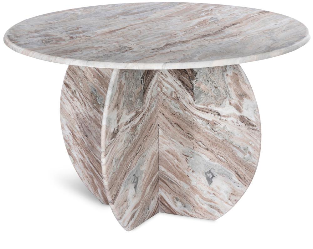 Meridian Furniture - Formentera Brown Dining Table - 219Brown-DT48 veiw 1