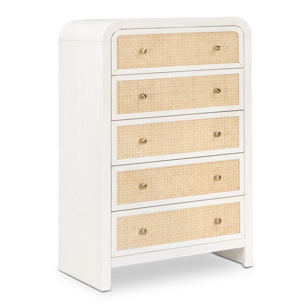 Meridian Furniture - Siena White Chest - SienaWhite-CH veiw 1