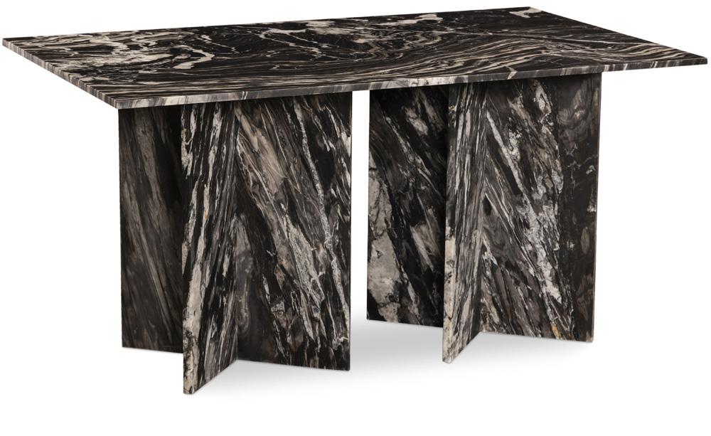 Meridian Furniture - Verona Black Dining Table - 220Black-DT60 veiw 1