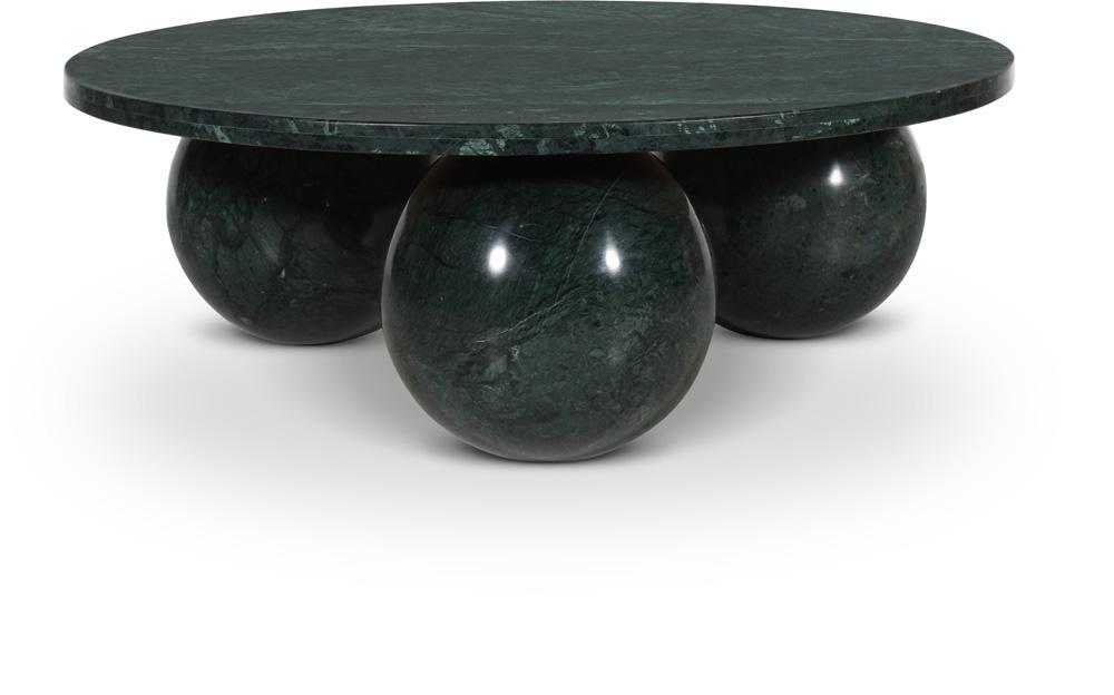 Meridian Furniture - Spherical Green Forest Coffee Table - 264Green-CT veiw 1