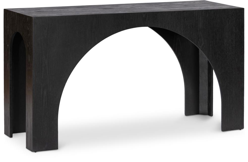 Meridian Furniture - Arch Black Console Table - 273Black-T veiw 1