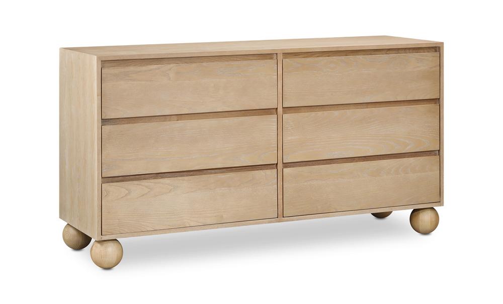 Meridian Furniture - Kent Natural Dresser - KentNatural-D veiw 1