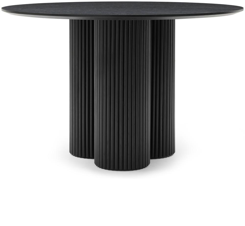 Meridian Furniture - Simba Black Dining Table - 517Black-T veiw 1