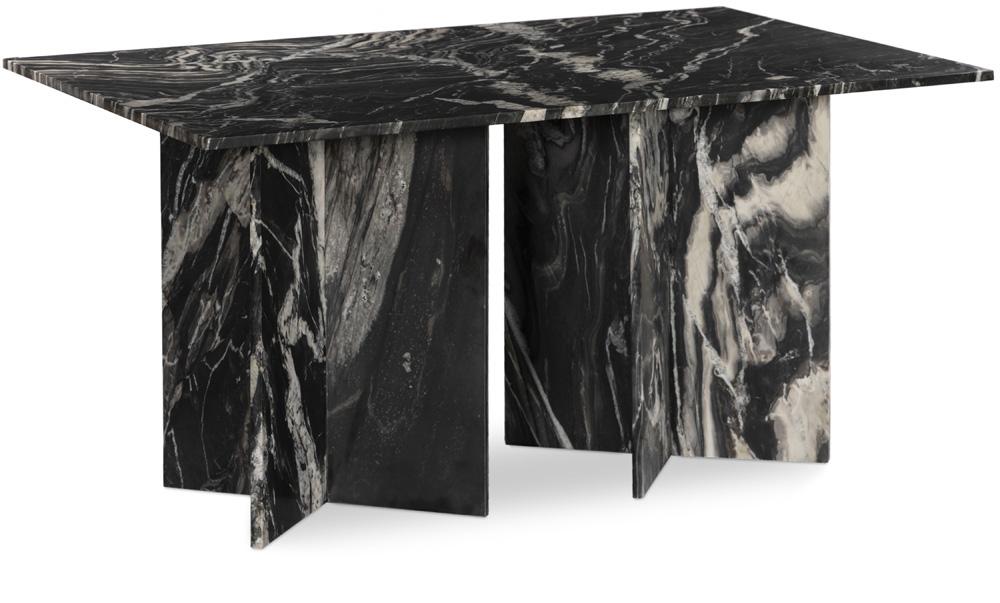 Meridian Furniture - Verona Black Dining Table - 220Black-DT78 veiw 1
