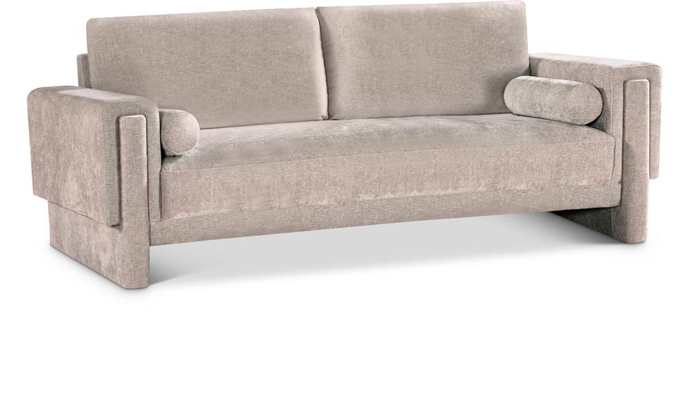 Meridian Furniture - Madeline Beige Chenille Fabric Sofa - 152Beige-S veiw 1