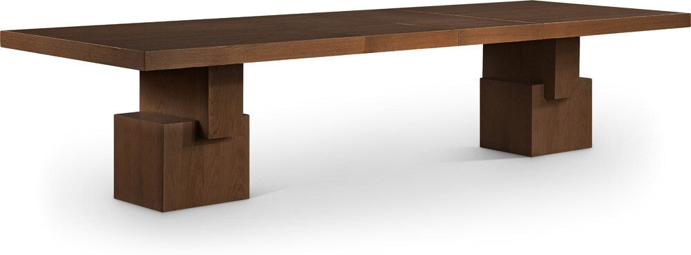 Meridian Furniture - Anzio Brown Dining Table - 722Brown-T veiw 1