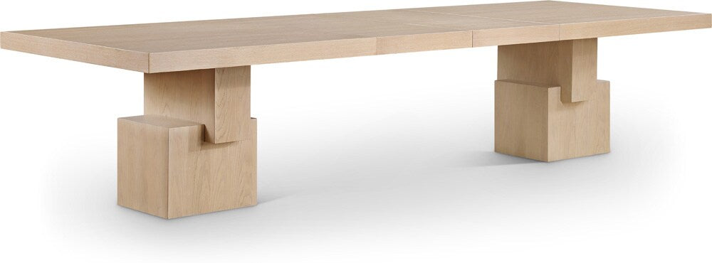Meridian Furniture - Anzio Oak Dining Table - 722Oak-T veiw 1