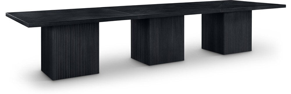 Meridian Furniture - Belinda Black Modular Dining Table - 6Pc - 729Black-162R veiw 1