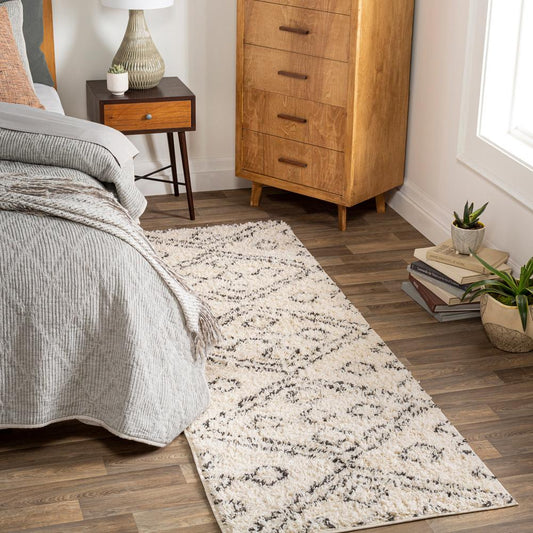 Livabliss - Beni Shag 27inx73in Machine Woven Rug - BSH2331-2773_CLOSEOUT veiw 2