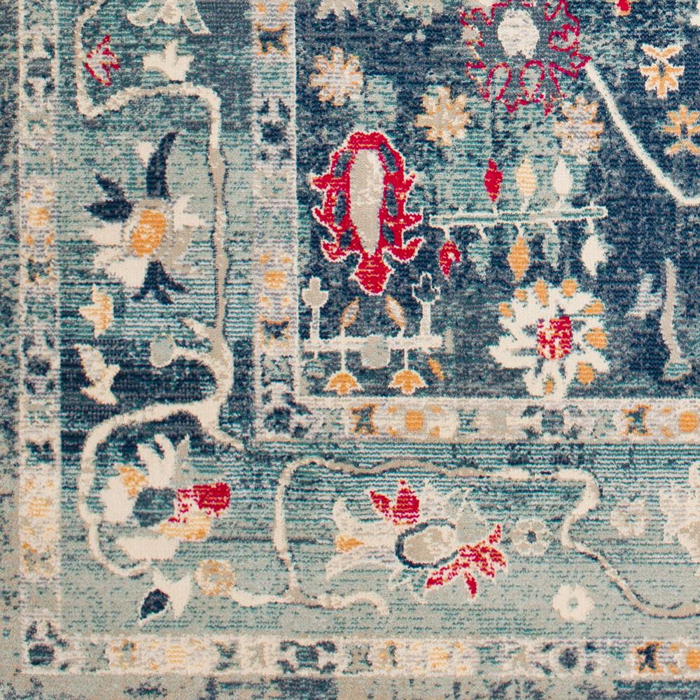 Livabliss - Bohemian 53inx74in Machine Woven Rug - BOM2305-5376_CLOSEOUT veiw 4