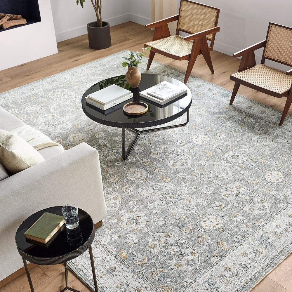Livabliss - Dresden 67inx67in Machine Woven Rug - DRE2324-67RD veiw 2