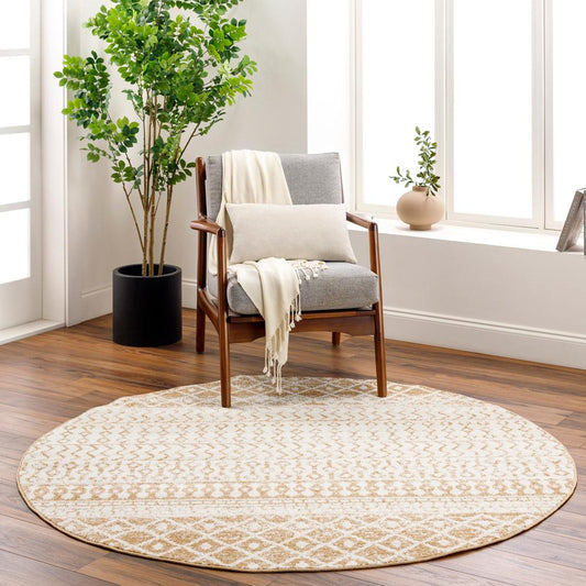 Livabliss - Elaziz 710inx710in Machine Woven Rug - ELZ2367-710RD_CLOSEOUT veiw 2