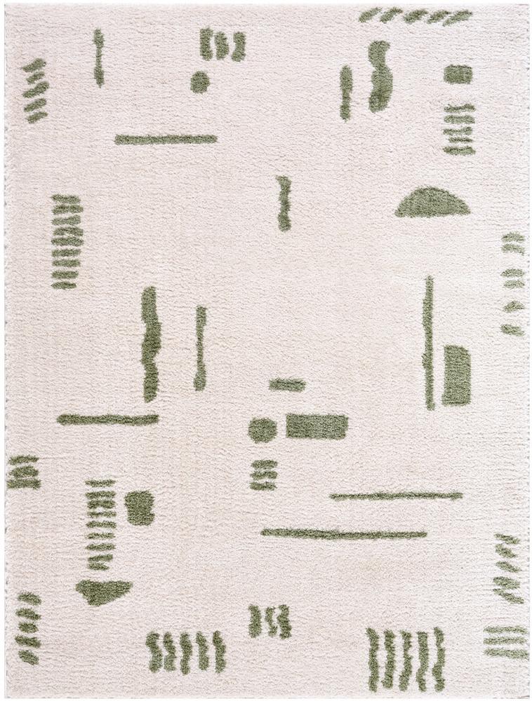 Livabliss - Fossay Shag 53inx7 Machine Woven Rug - FSG2302-537 veiw 1