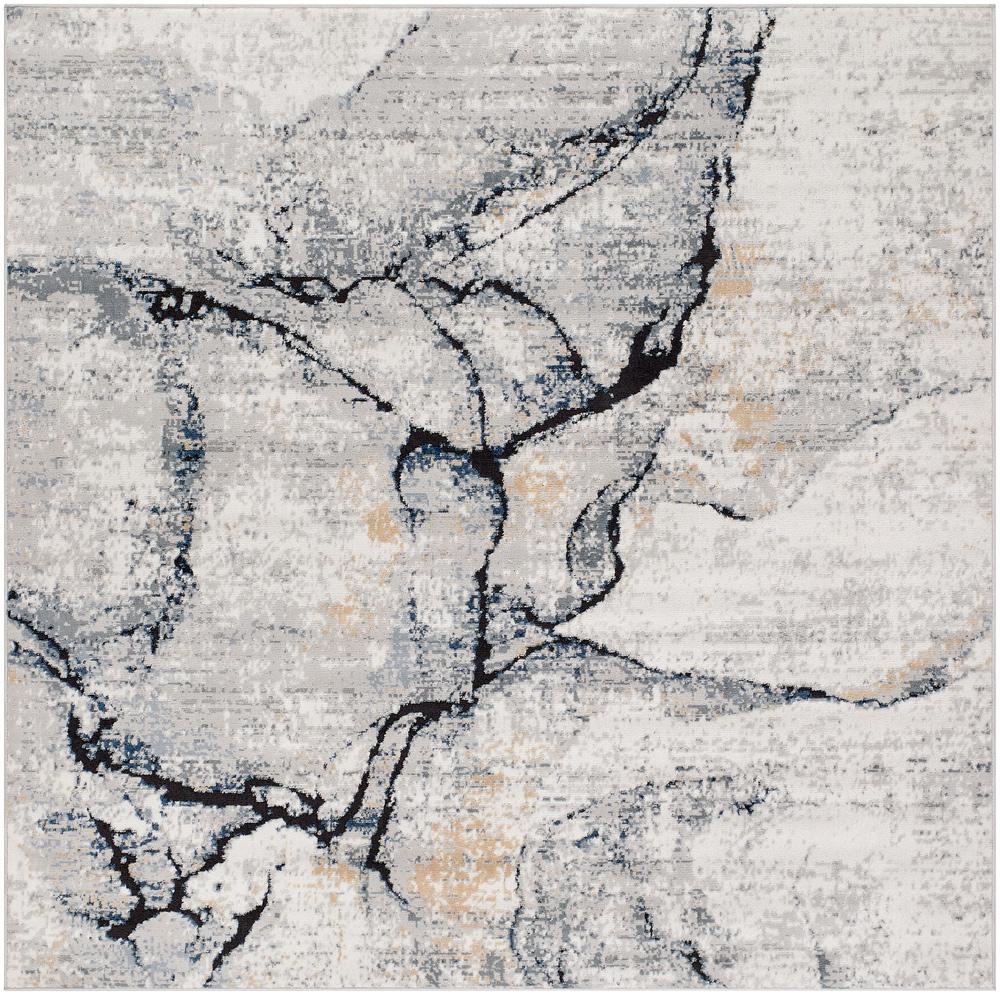 Livabliss - Jolie 67inx67in Machine Woven Rug - JLO2316-67SQ veiw 1