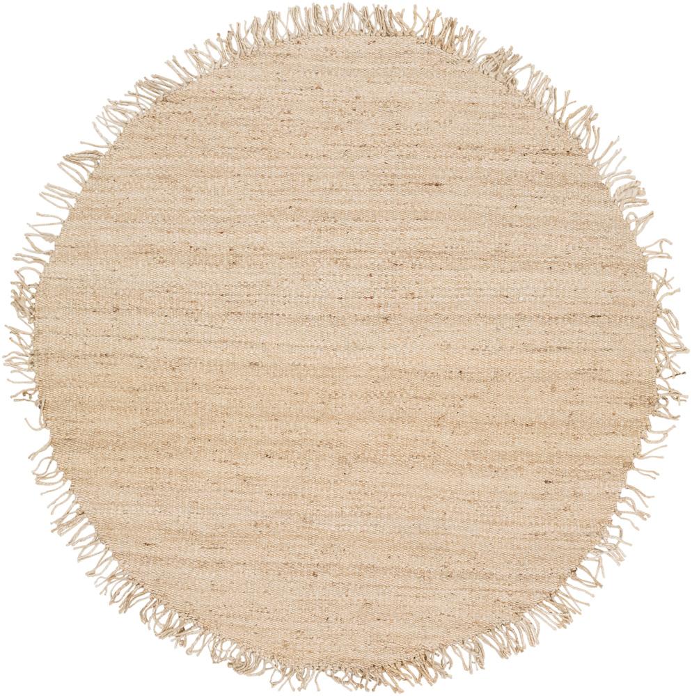 Livabliss - Jute JUTE 10x10 Handmade Rug - JUITE-10RD veiw 1