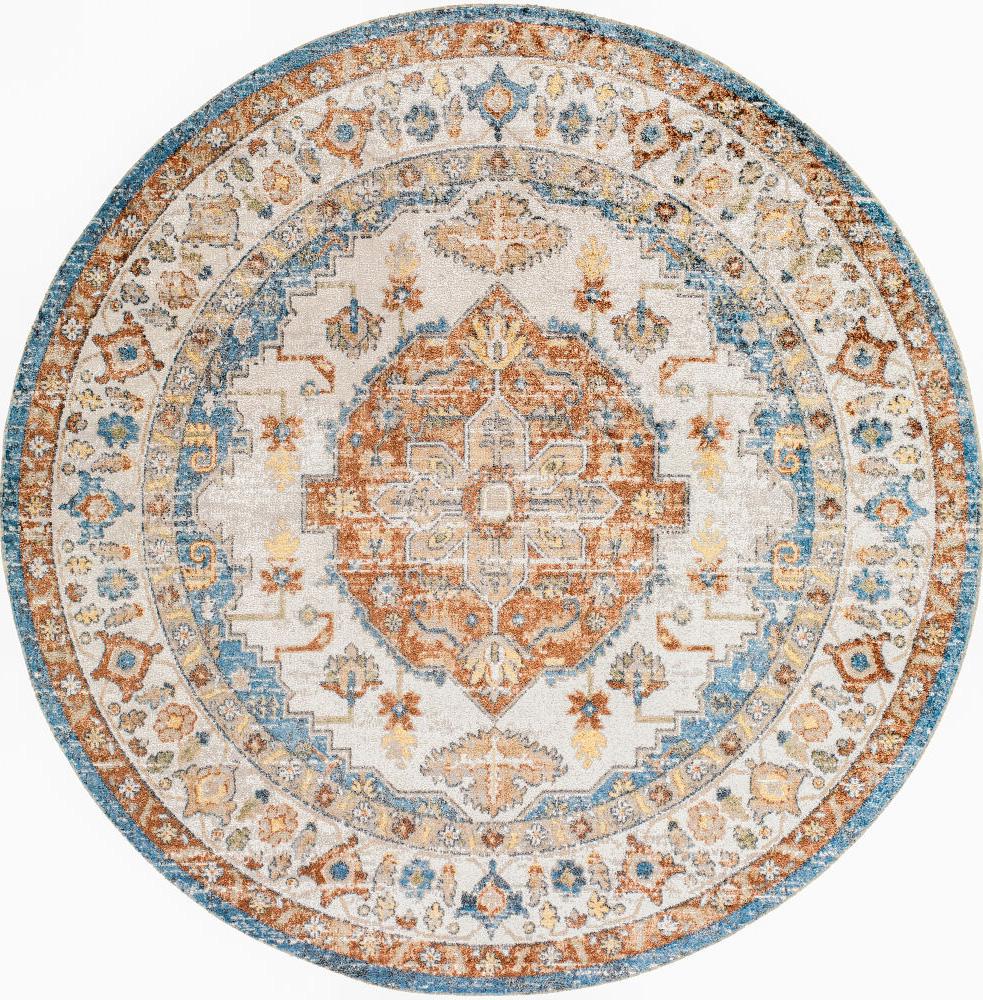 Livabliss - Lillian 67inx67in Machine Woven Rug - LLL2305-67RD veiw 1