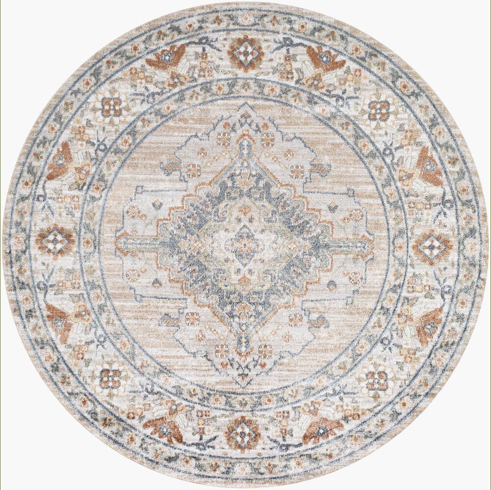 Livabliss - Lillian 67inx67in Machine Woven Rug - LLL2318-67RD veiw 1