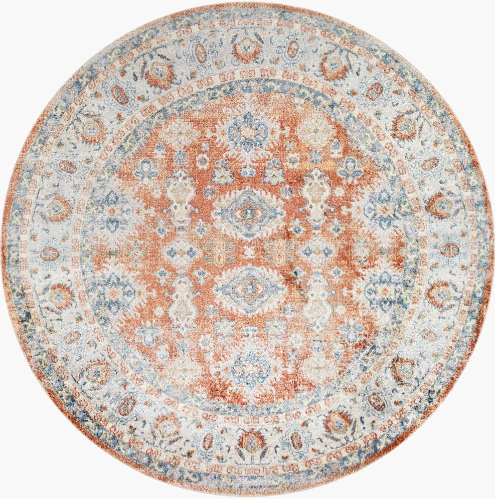 Livabliss - Lillian 67inx67in Machine Woven Rug - LLL2324-67RD_CLOSEOUT veiw 1