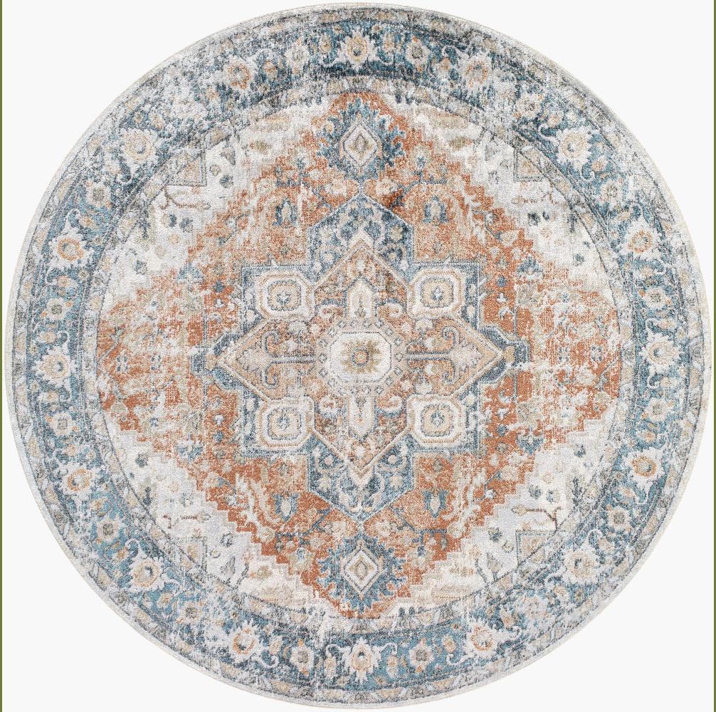 Livabliss - Lillian 67inx67in Machine Woven Rug - LLL2329-67RD veiw 1