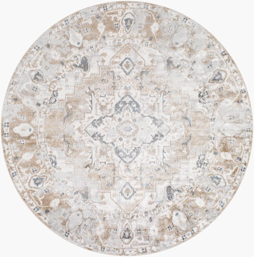 Livabliss - Lillian 67inx67in Machine Woven Rug - LLL2335-67RD_CLOSEOUT veiw 1