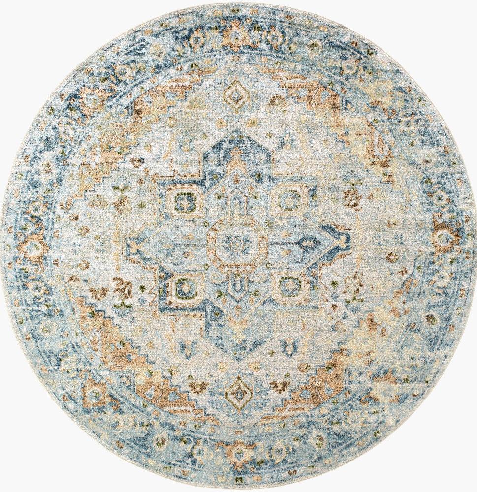 Livabliss - Lillian 67inx67in Machine Woven Rug - LLL2368-67RD veiw 1