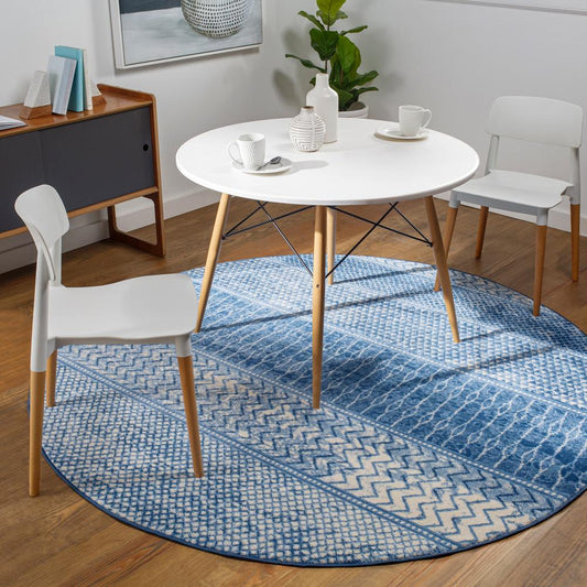 Livabliss - Monaco 710inx710in Machine Woven Rug - MOC2305-710RD veiw 2