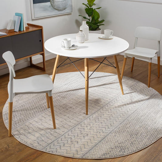 Livabliss - Monaco 710inx710in Machine Woven Rug - MOC2306-710RD veiw 2