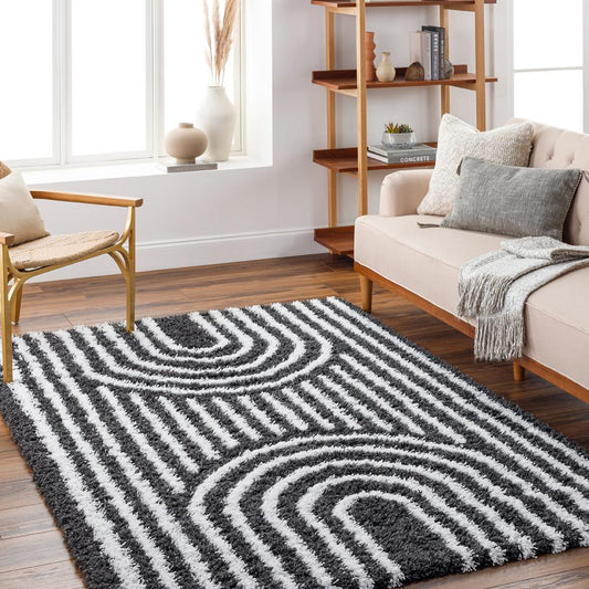 Livabliss - Urban Shag 53inx73in Machine Woven Rug - USG2318-5373_CLOSEOUT veiw 2