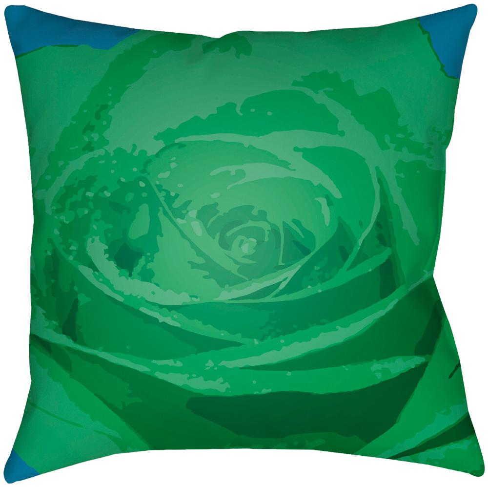 Livabliss - Abstract Floral 20inLx20inW Accent Pillow - AF005-2020 veiw 1