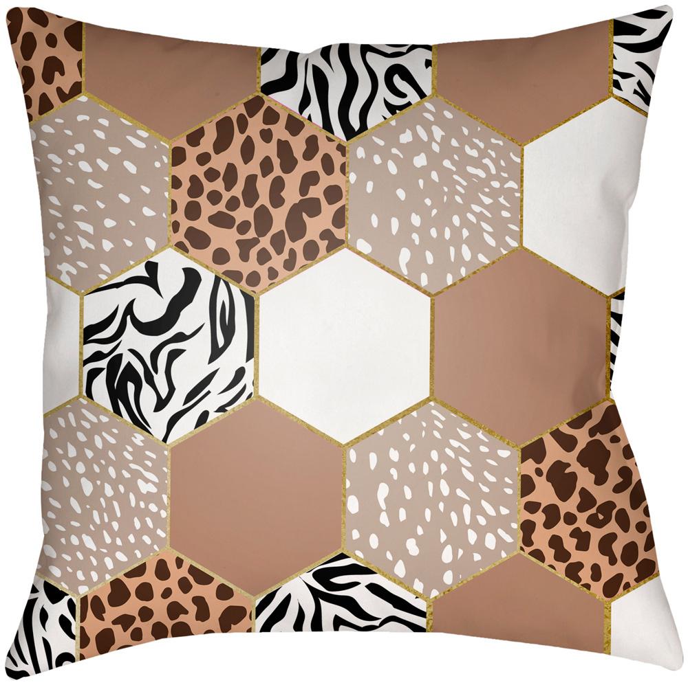 Livabliss - Animal Hexigon 16inLx16inW Accent Pillow - AHX001-1616 veiw 1