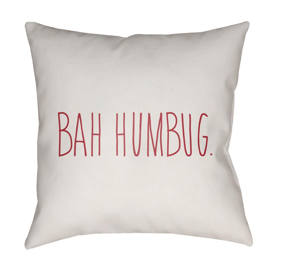 Livabliss - Bahhumbug 18inLx18inW Accent Pillow - HDY001-1818 veiw 1