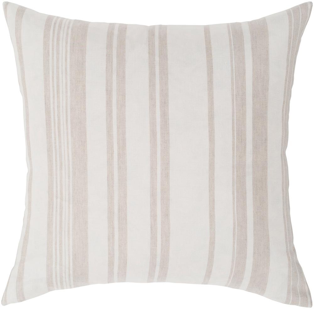 Livabliss - Baris 20inLx20inW Accent Pillow - With Down Insert - BIS001-2020D veiw 1