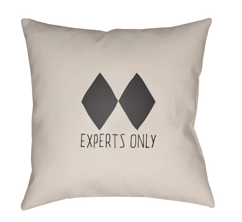 Livabliss - Black Diamond 20inLx20inW Accent Pillow - SKI005-2020 veiw 1
