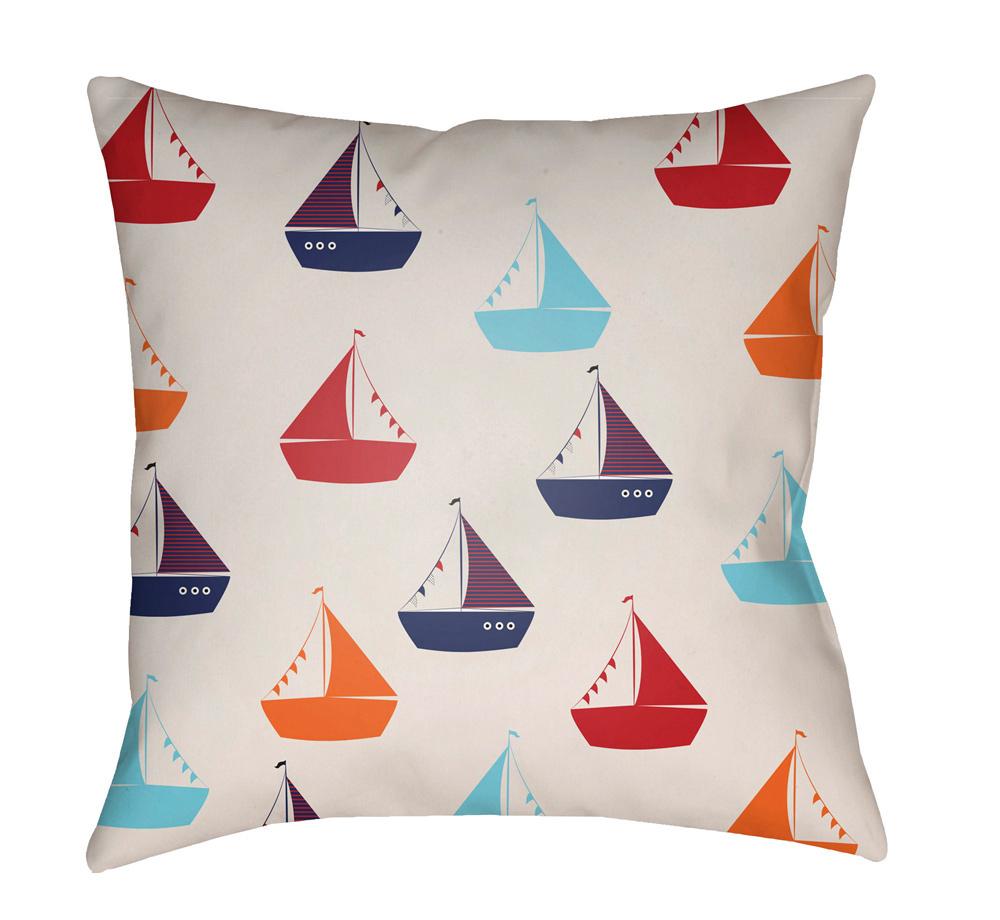 Livabliss - Boats 20inLx20inW Accent Pillow - LIL017-2020 veiw 1