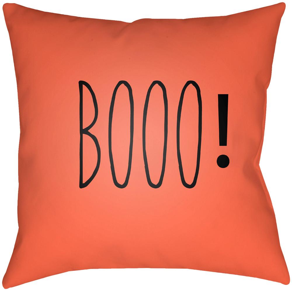 Livabliss - Boo 18inLx18inW Accent Pillow - BOO101-1818 veiw 1