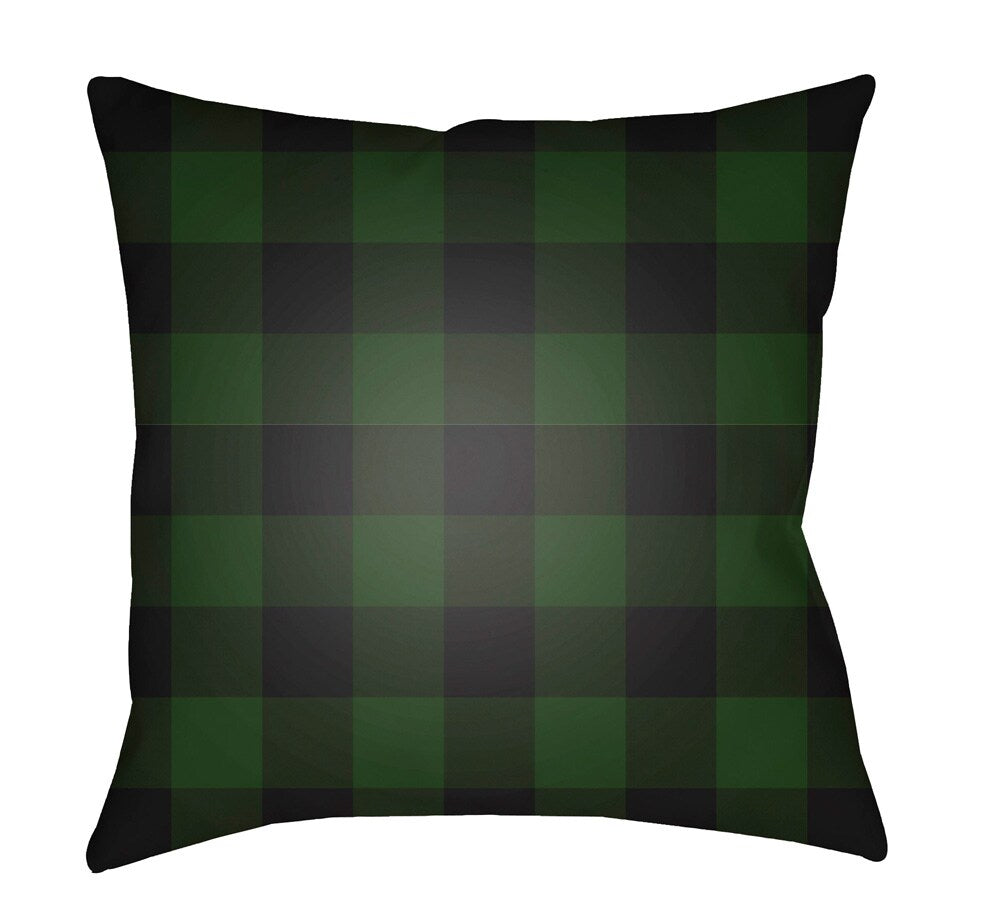 Livabliss - Checker 18inLx18inW Accent Pillow - PLAID032-1818 veiw 1