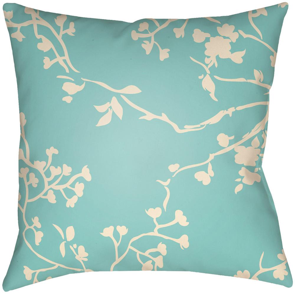 Livabliss - Chinoiserie Floral 22inLx22inW Accent Pillow - CF006-2222 veiw 1