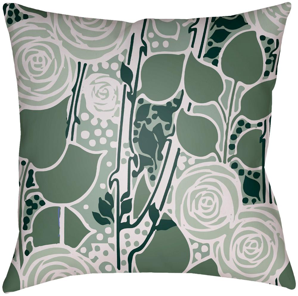 Livabliss - Chinoiserie Floral 18inLx18inW Accent Pillow - CF021-1818 veiw 1