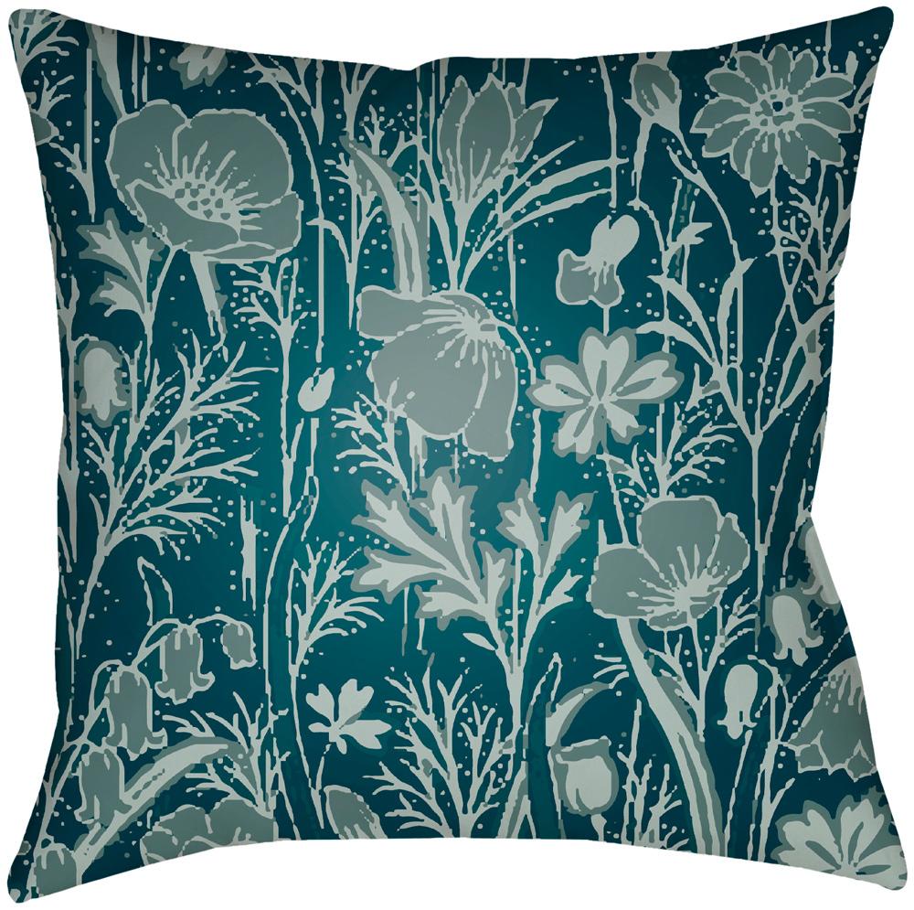 Livabliss - Chinoiserie Floral 18inLx18inW Accent Pillow - CF036-1818 veiw 1