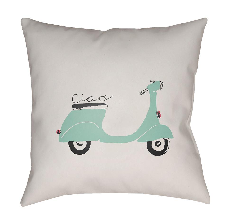 Livabliss - Ciao 20inLx20inW Accent Pillow - QTE005-2020 veiw 1