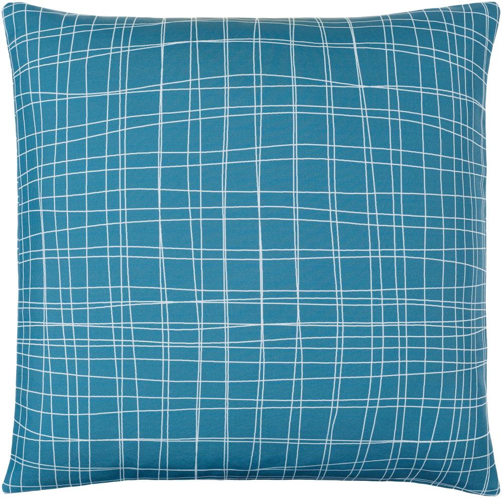 Livabliss - Draft 22inLx22inW Accent Pillow - With Poly Insert - DFT002-2222P veiw 1