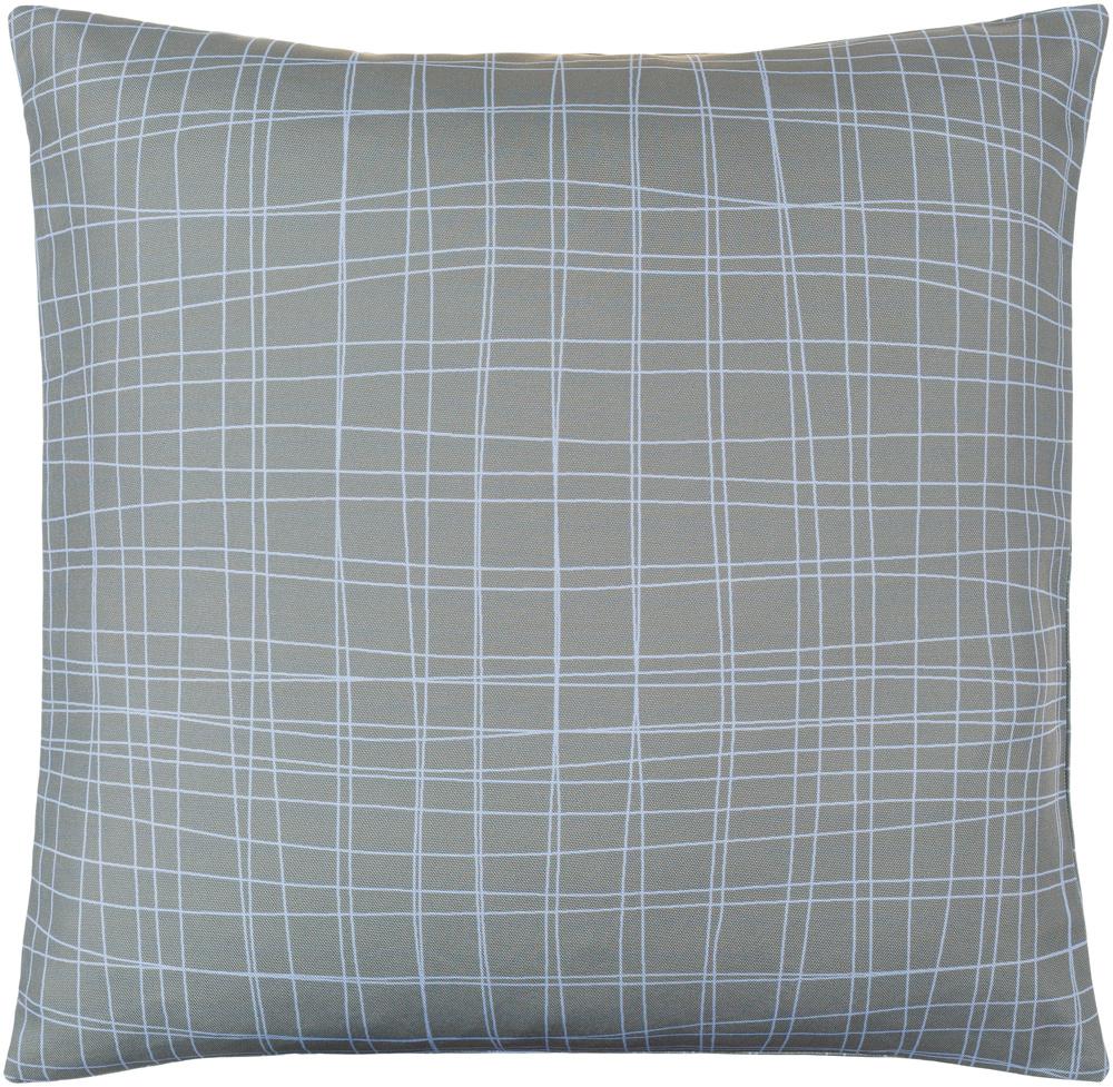 Livabliss - Draft 22inLx22inW Accent Pillow - With Down Insert - DFT003-2222D veiw 1
