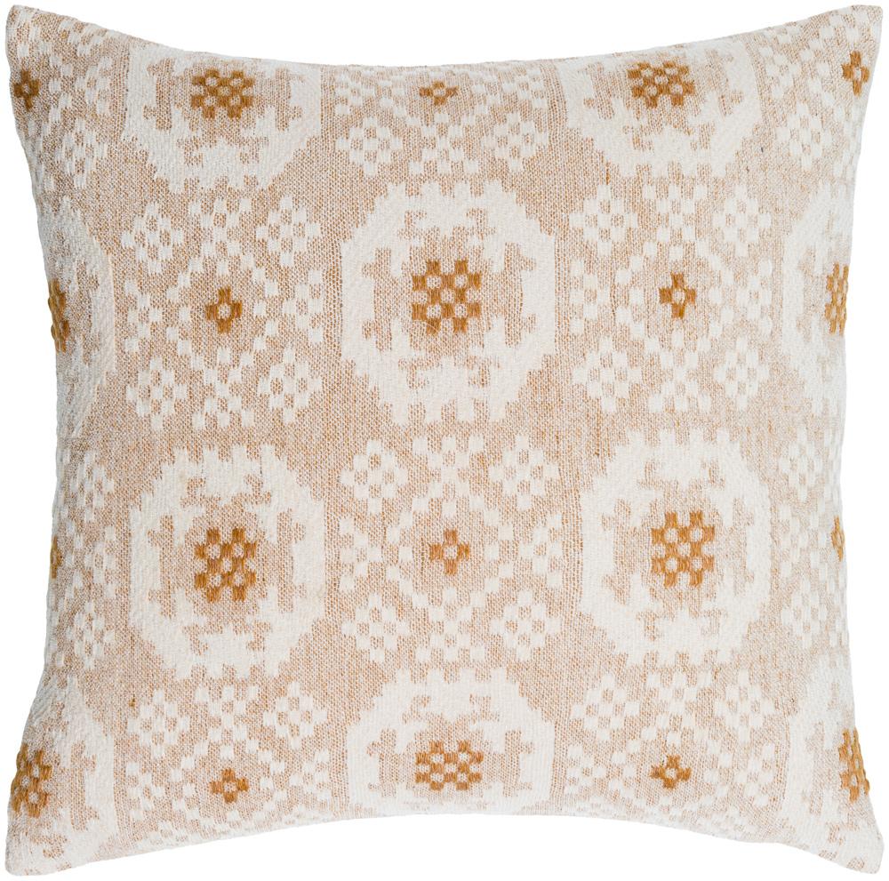 Livabliss - Elara 22inLx22inW Accent Pillow - With Down Insert - EAR004-2222D veiw 1
