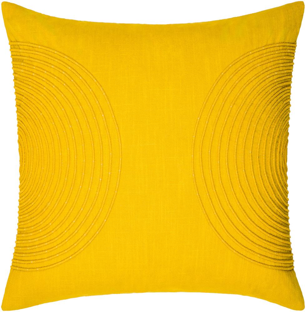 Livabliss - Erlands 22inLx22inW Accent Pillow - With Down Insert - ERD003-2222D_CLOSEOUT veiw 1