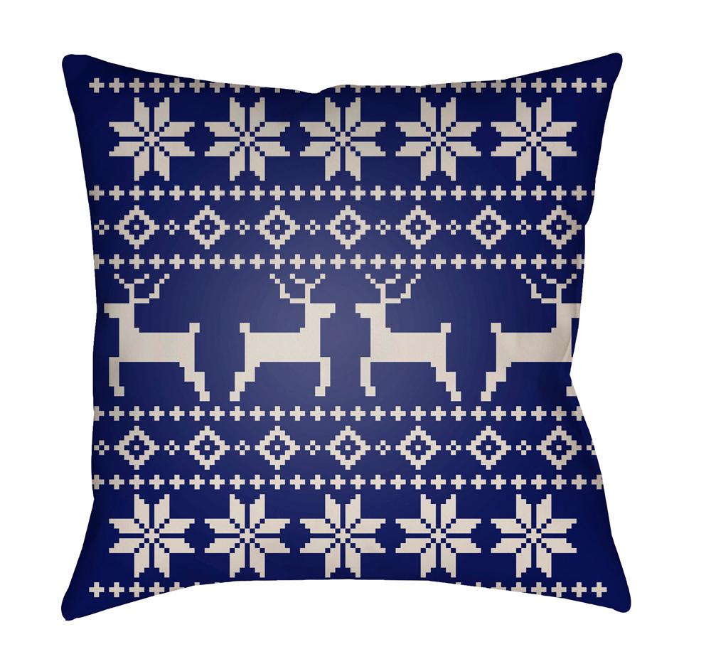 Livabliss - Fair Isle I 18inLx18inW Accent Pillow - PLAID004-1818 veiw 1