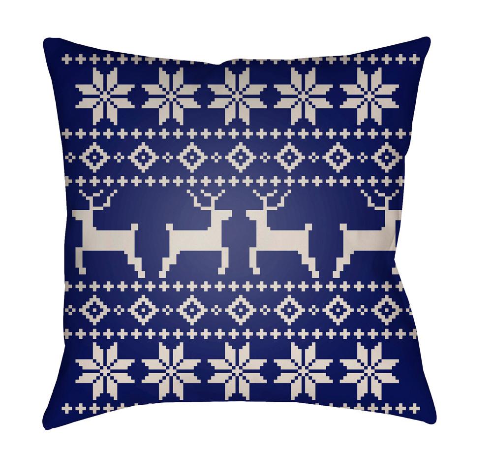 Livabliss - Fair Isle I 20inLx20inW Accent Pillow - PLAID004-2020 veiw 1