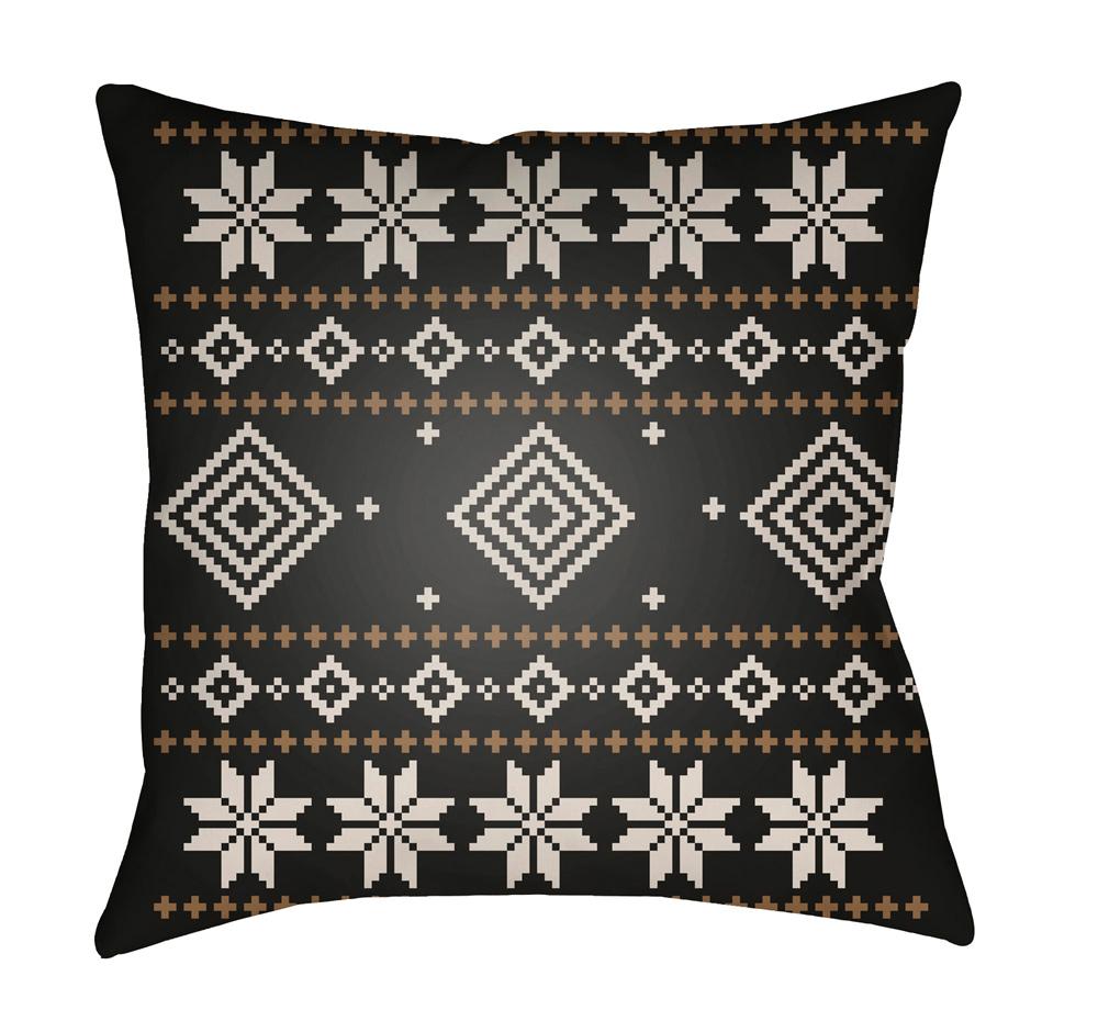 Livabliss - Fair Isle II 18inLx18inW Accent Pillow - PLAID010-1818 veiw 1